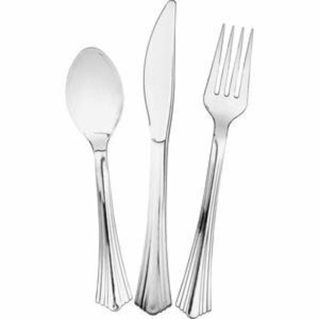 WNA-REFLECTIONS Tableluxe Silver Look Combo Cutlery, 75PK ID195121